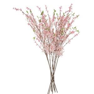 100 cm PINK forsythia branch artificial silk flower LY15227