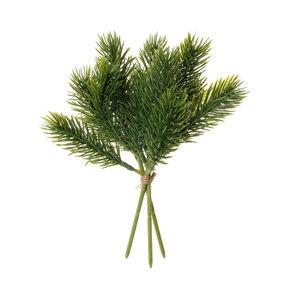 18cm pine needle bunch x3 LY402006