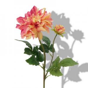 2 heads dahlia spray