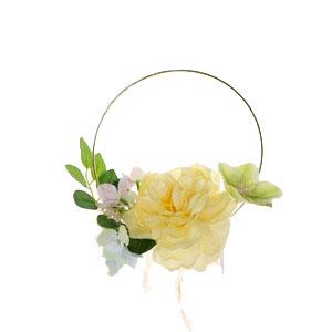 20cm metal flower ring 