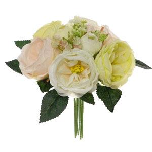 22cm rose  bouquet  x9 LY16604 
