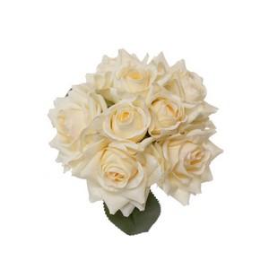 25cm new diamond rose mixed with buds bundle LY69109