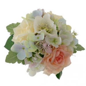 27 Rose hydrangea christmas rose mixed  bouquet  LY16519
