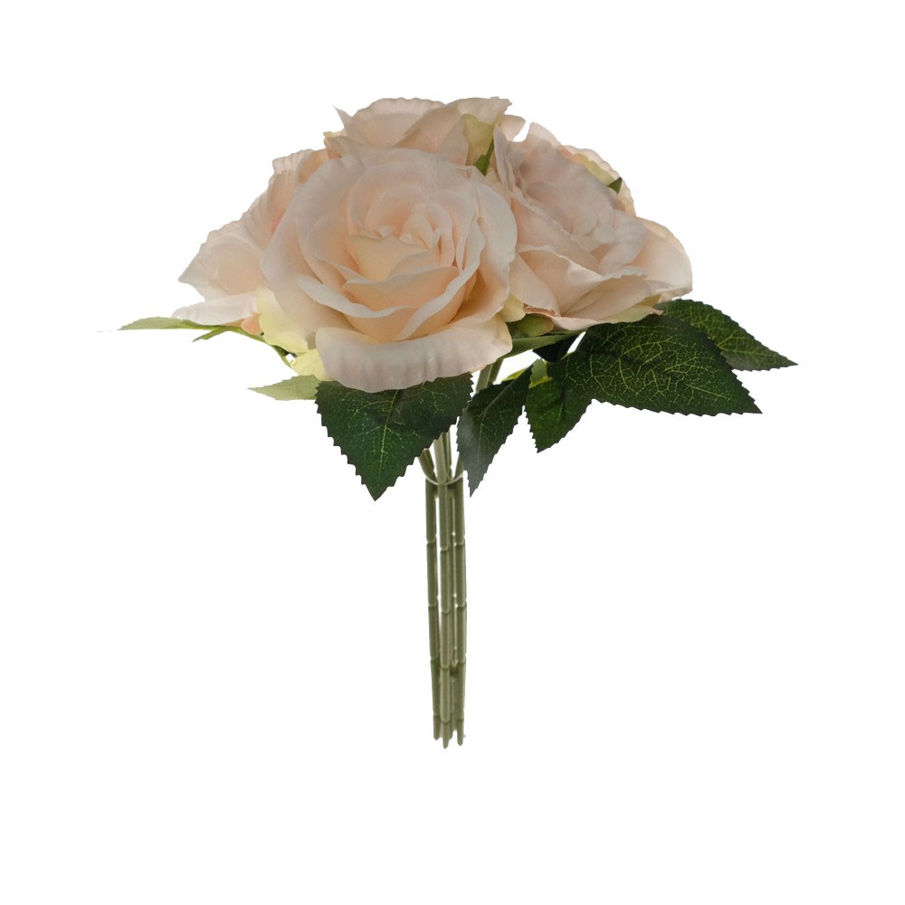 27cm rose bouquet  x6 LY16606