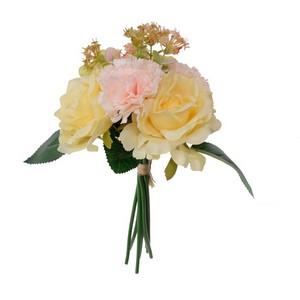 27cm rose carnation hydrangea bouquets LY16497