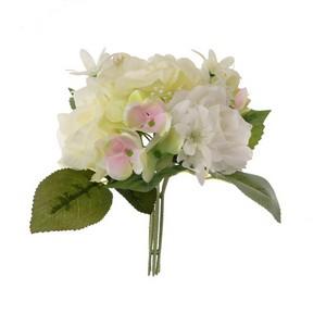 28cm rose hydrangea etc mixed  bush x 7  LY16625