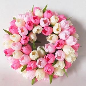 29cm tulip wreath LY602011