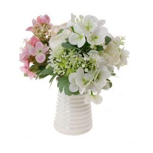 31cm rose hydrange mixed bush x 6 LY16622