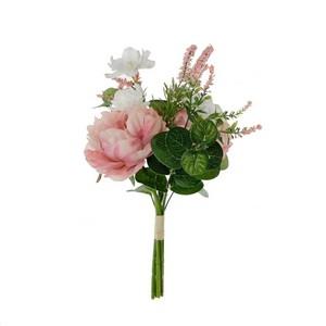 32cm peony rose bunch LY301048B 