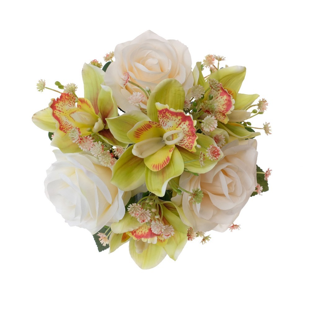 32cm rose orchid mixed bouquet LY16634