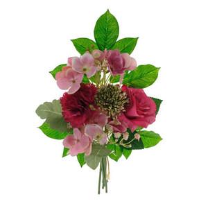 33-39CM floral arrangements-rose-onion-carnation-hydrangea LY16573