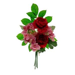 33-40cm floral bouquets ranunculus dydrangea leaves LY16572 