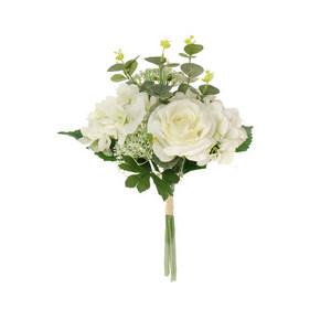 36 cm,dia Mixed larger floral arrangements -rose-hydrangea-eucalytus etc LY301070A