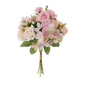 36cm minirose mixed hydrangea bundle x 7 LY16623 