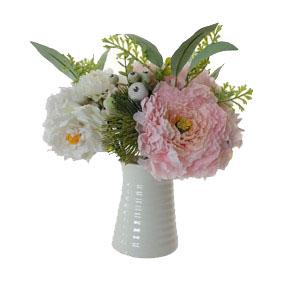 36cm poeny rose mixed bouquet LY70123