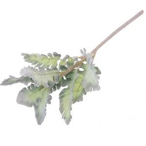 37cm flock  dusty miller LY27203