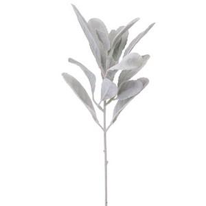 37cm lamb's ear fuzzy flocked stem LY27201