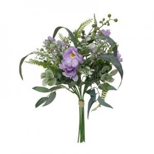 40cm wild flower leaves foliage bundle x 7