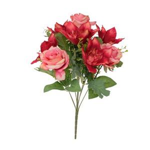 43cm rose mixed bush x9 LY14473