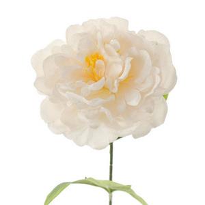 48cm glitered peony stem LY201041