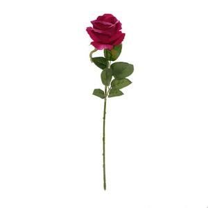 53cm velvet rose stem LY12466