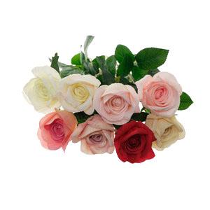63cm single rose bud stem LY101068A 
