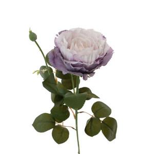 64cm the new zigzag edged  rose stem LY70100