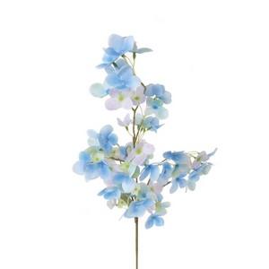 80cm printed hydrangea spray LY69041