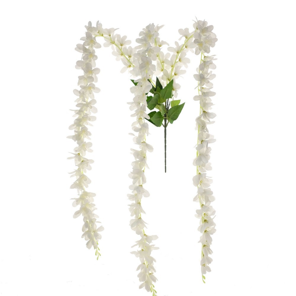 90cm  3 stems wisteria hanging  LY11926A