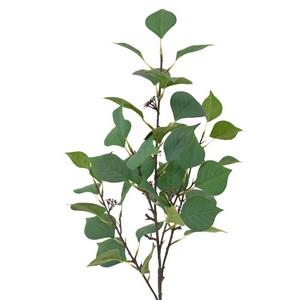 90cm lilac leave spray x5 LY213015