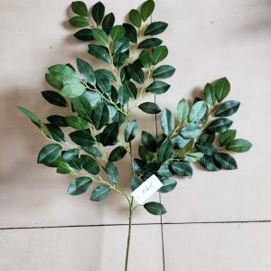 Artificial flat leaf spray 88cm LY124314 