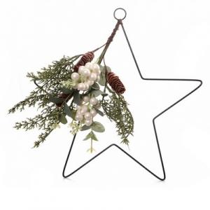 Christmas hanging decor wire star