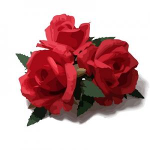 Flower wreath table decor LY16505C