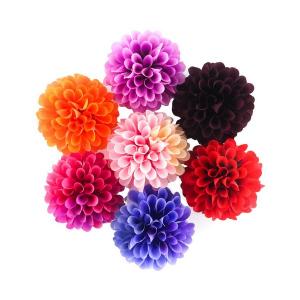 LY14327 dahlia ball flower head dia 13cm