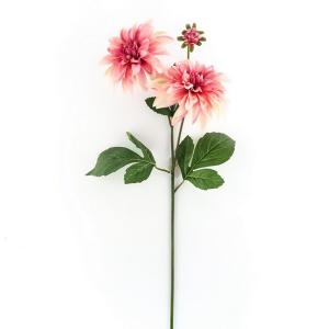 LY14388 80CM 3 HEAD DAHLIA STYLE E