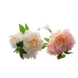 LY302042B 3 Heads Peony Bouquet