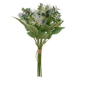 plastic flower with leave foliage  bush LY16656