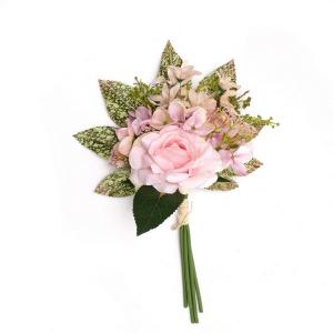 rose hydrangea mixed bouquet